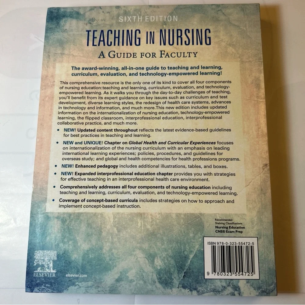 books teaching in nursing unknown author